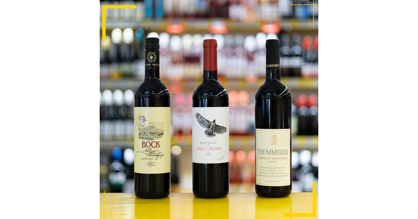 Ínyenc vörös bor csomag