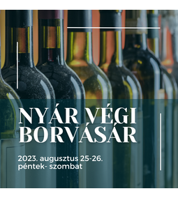 Nyár végi borvásár a TotalDrinks-nél!