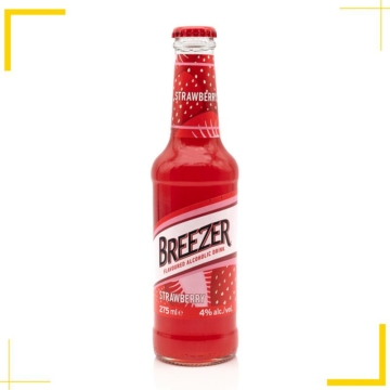 Bacardi Breezer Strawberry alkoholos üdítőital (4% - 0,275L)