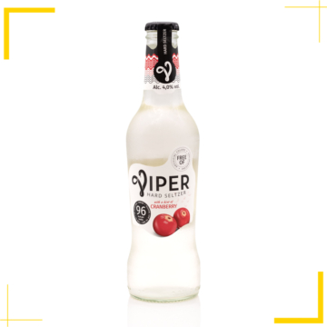 Viper Hard Seltzer Áfonya ízű szénsavas alkoholos ital (4% - 0,33L)