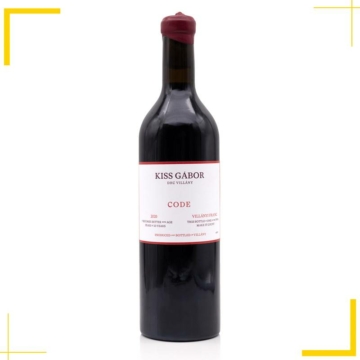 Kiss Gábor Borászat Code Villányi Franc 2020 száraz vörös bor