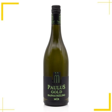 Paulus Borház Gold Rajnai Rizling 2021 száraz fehér móri bor