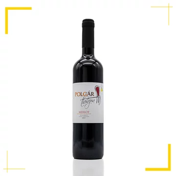 Polgár Pincészet Therápia Merlot 2017 száraz vörös villányi bor