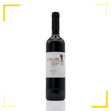 Polgár Pincészet Therápia Merlot 2017 száraz vörös villányi bor