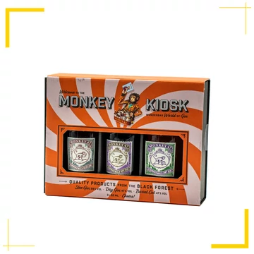 Monkey 47 Gin Kiosk Mini szett (3 x 5cl)