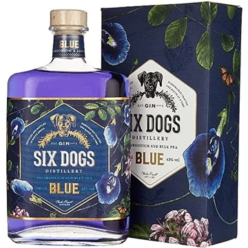 Six Dogs Blue Gin (43% - 0,7L)