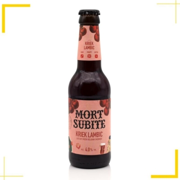 Mort Subite Kriek Lambic gyümölcsös sör (4,0% - 0,25L)