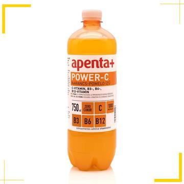 Apenta Power-C narancs-pomelo ásványvíz (0,75L)