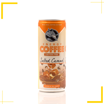 Hell Coffee sós-karamell ízű kávé ital (0,25L)