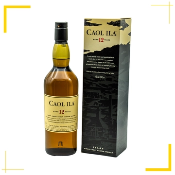 Caol Ila 12 Years Whisky díszdobozban (43% - 0,7L)
