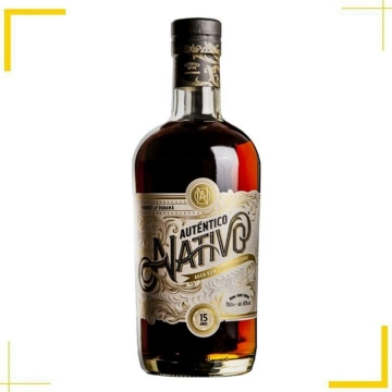 Auténtico Nativo 15 Years Old prémium sötét rum