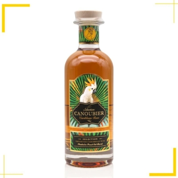 Canoubier Caribbean arany színű érlelt karibi rum (40% - 0,7L)