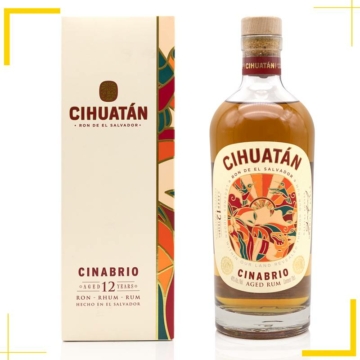 Cihuatán Cinabrio 12 years rum (40% - 0,7L)