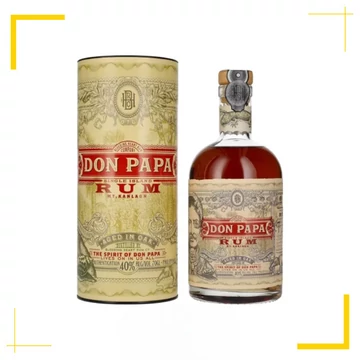 Don Papa 7 Years Old Rum Díszdobozban (40% - 0,7L)