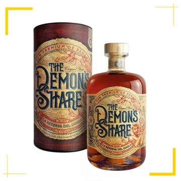 The Demon's Share 6 éves rum díszdobozban (40% - 0,7L)