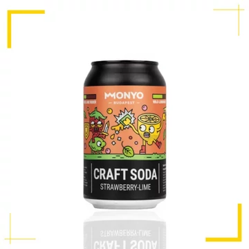 MONYO Craft Soda Strawberry-Lime (0,33L)