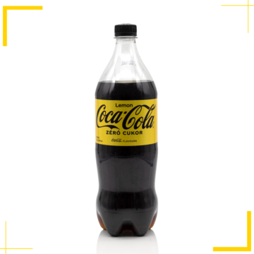 Coca Cola Lemon Zero citrom ízesítésű cukormentes üdítőital (1L)