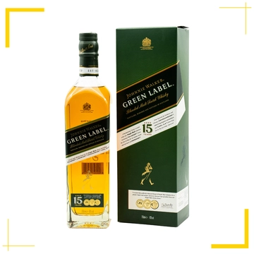 Johnnie Walker Green Label Whisky 15 Years Old (43% - 0,7L)