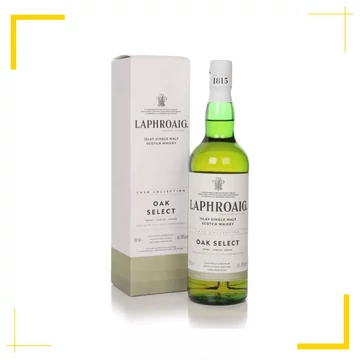 Laphroaig Oak Islay Single Malt Whiskey Díszdobozzal (40% - 0,7L)