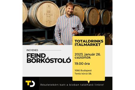 Január 26-án ezúttal Feind Zoltán tölti a boros poharadat!