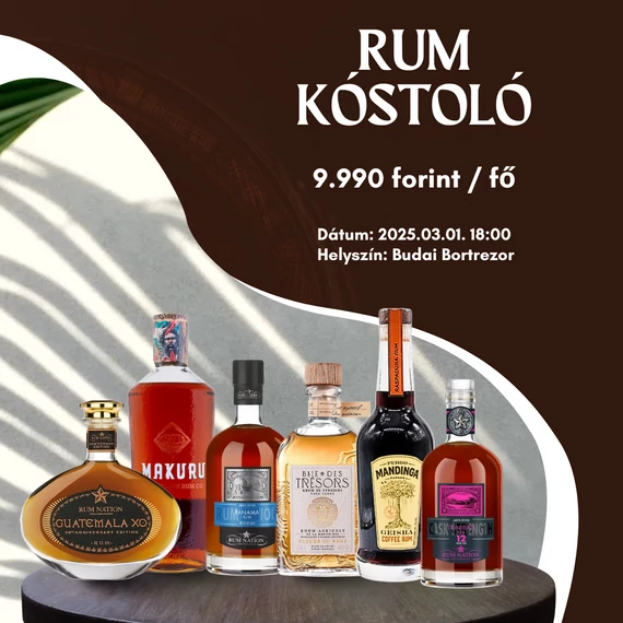 Rumkóstoló - jegy