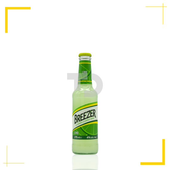 Bacardi Breezer Lime ízű alkoholos üdítőital (4% - 0,275L)