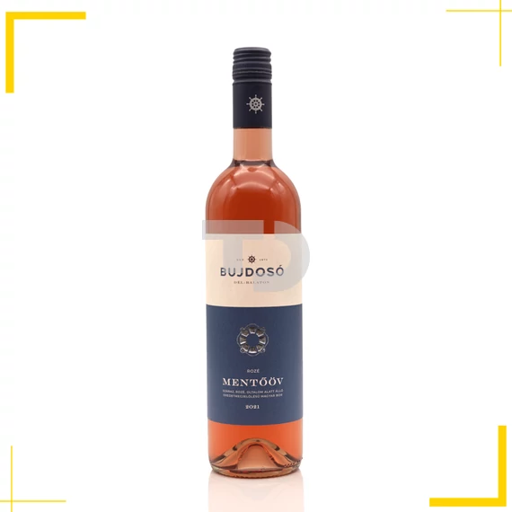 Bujdosó Mentöőv Rosé 2021 balatoni bor a Bujdosó Pincészettől