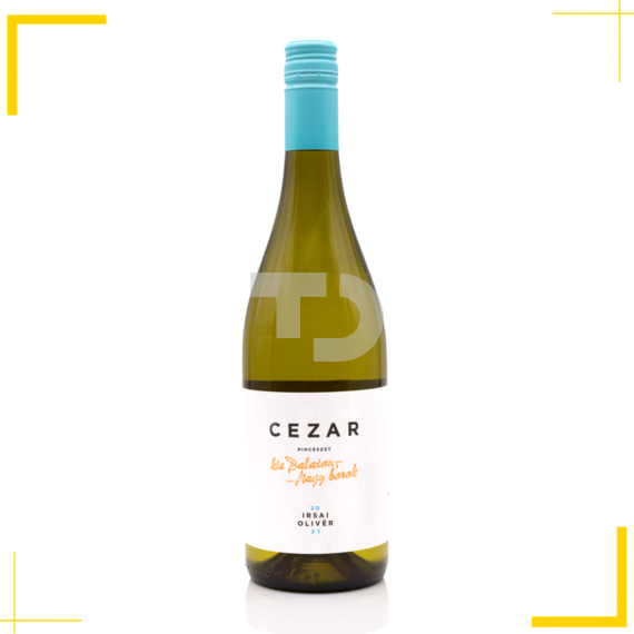 Cezar Balatoni Irsai Olivér 2021 száraz fehér bor (11% - 0,75L)