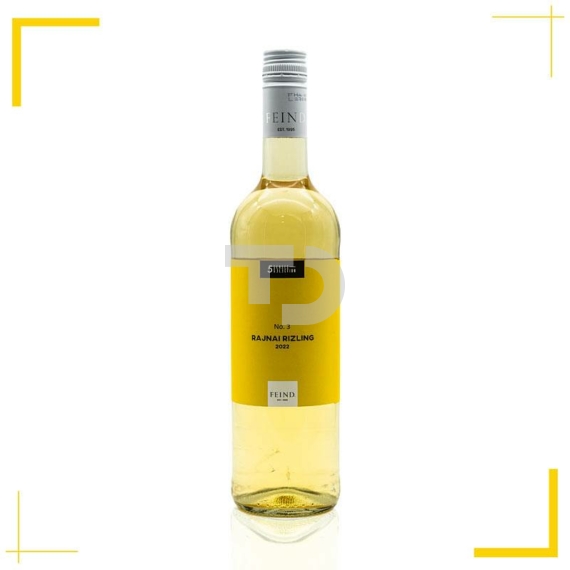 Feind Rajnai Rizling 2022 száraz fehér bor a balatoni Feind Pincészettől