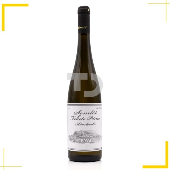 Fekete Pince Hárslevelű 2015 száraz fehér somlói bor