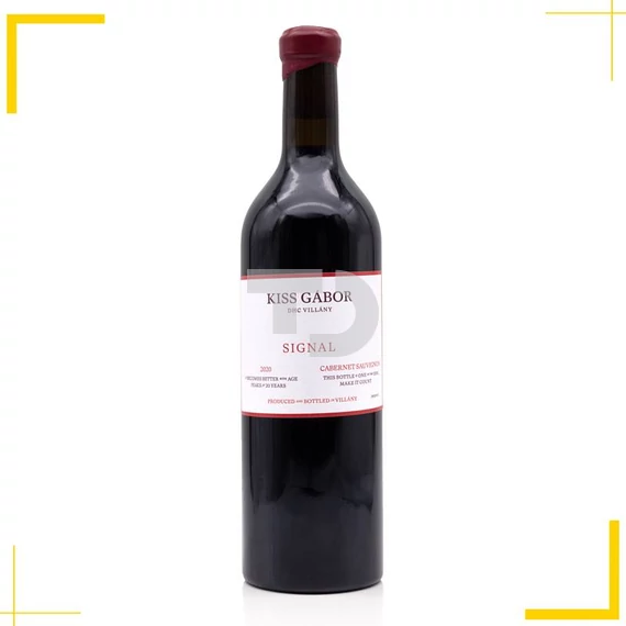 Kiss Gábor Borászat Signal Cabernet Sauvignon 2020 villányi bor