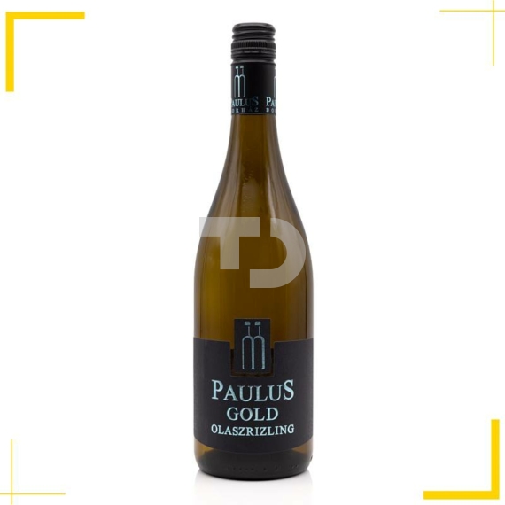 Paulus Borház Gold Olaszrizling 2022 száraz fehér móri bor