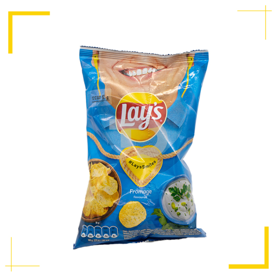 Lay's tejfölös-zöldfűszeres chips (60g)