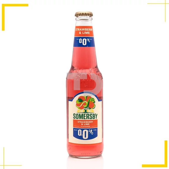 Somersby Strawberry & Lime 0% cider (0,33L)