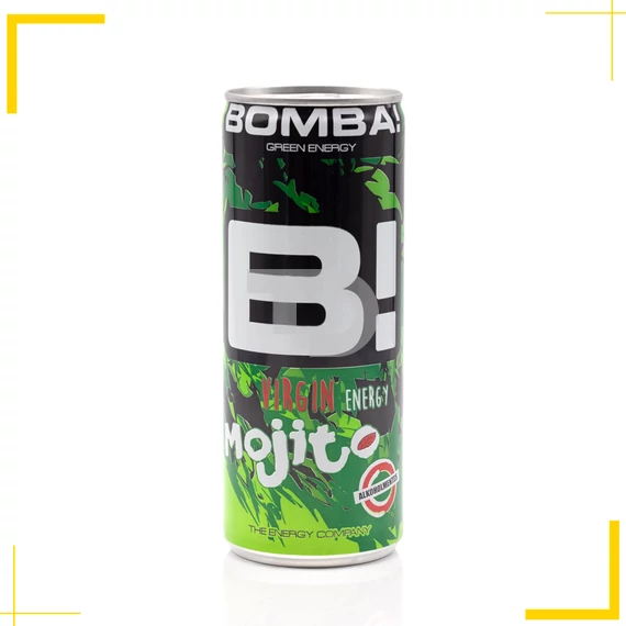 Bomba Virgin Energy Mojito szénsavas energiaital (0,25L)