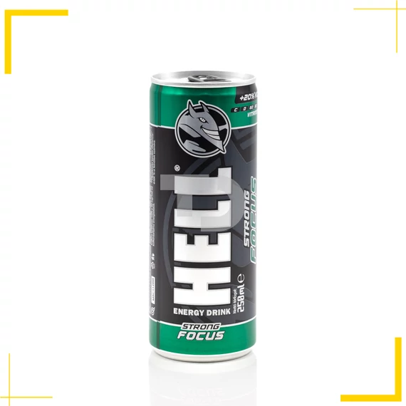 Hell Strong Focus mangó és narancsízű szénsavas energiaital (0,25L)