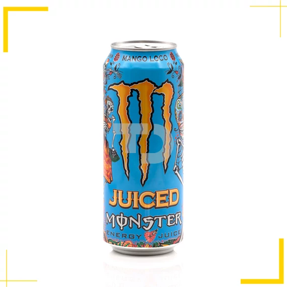 Monster Energy Juiced Mango Loco szénsavas vegyesgyümölcsös energiaital (0,5L)