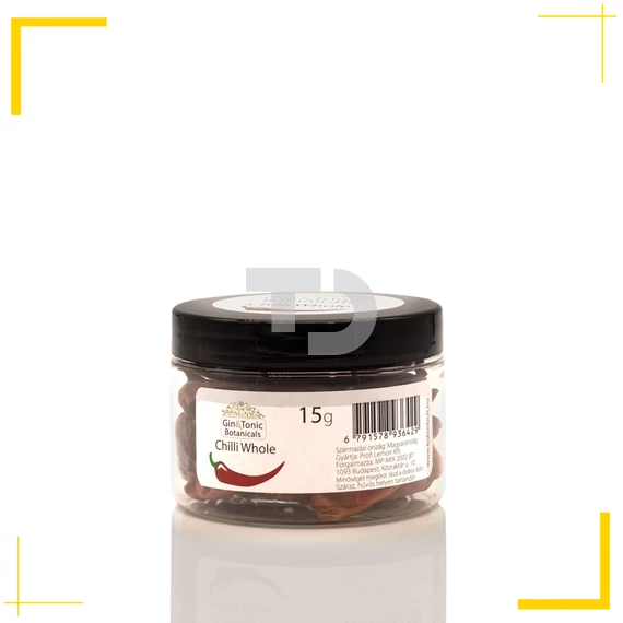 Gin Tonic Botanicals szárított egész Chili Normal (15g)