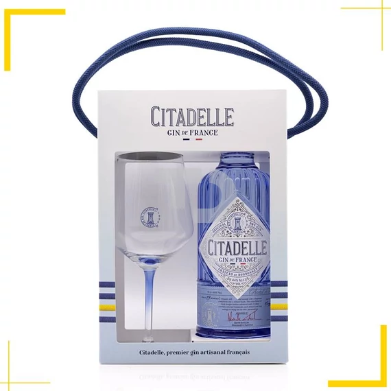 Citadelle Gin +Díszdoboz+Pohár (44% - 0,7L)