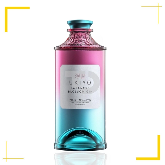 Ukiyo Japanese Blossom Gin (40% - 0,7L)