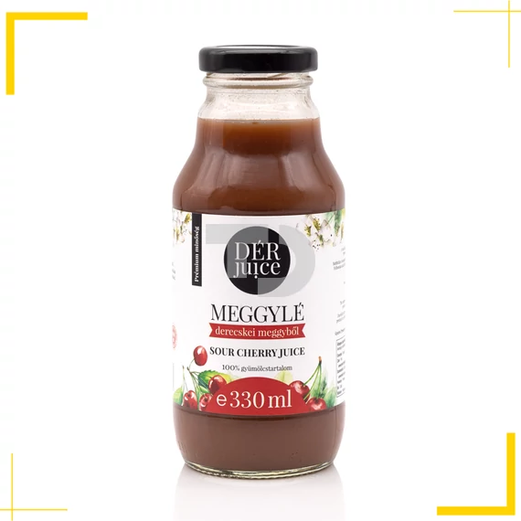 Dér Juice 100% meggylé (0,33L)