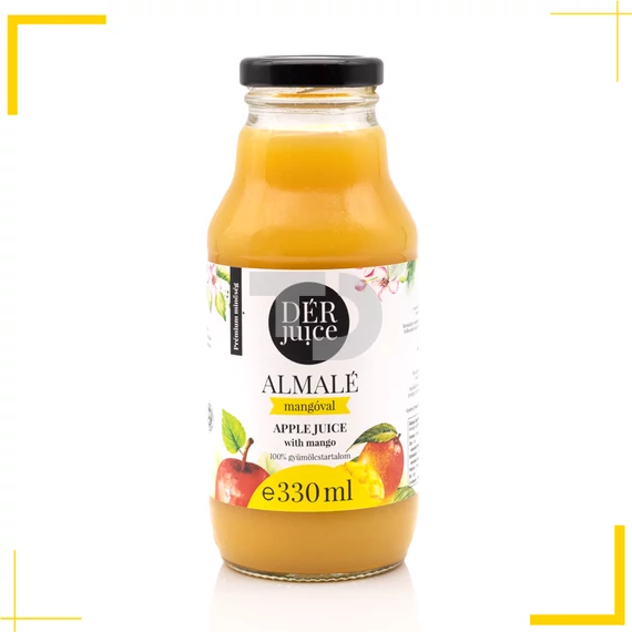 Dér Juice 100% almalé mangóval (0,33L)