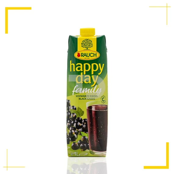 Rauch Happy Day Feketeribizli (1L)