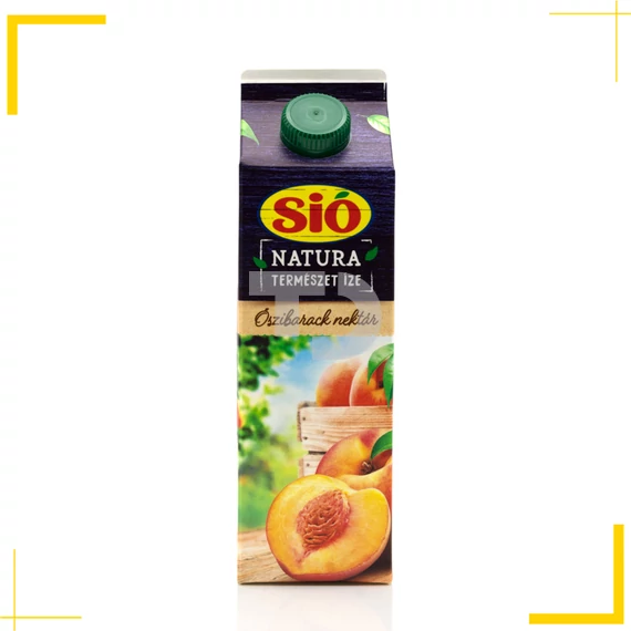 Sio Natura Őszibarack Nektár rostos őszibaracklé (1L)
