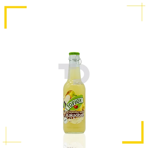 Topjoy Alma-Ananász-Szőlő-Kakaóbab ízű üdítőital (0,25L)