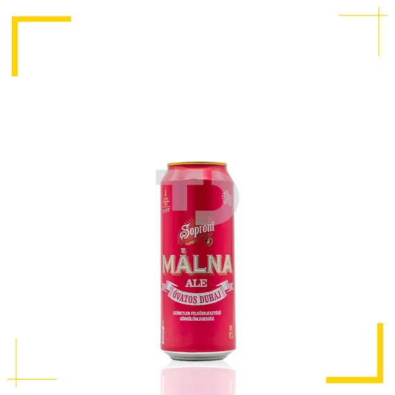 Soproni Málna Ale Óvatos Duhaj sörkülönlegesség (4% - 0,5L)
