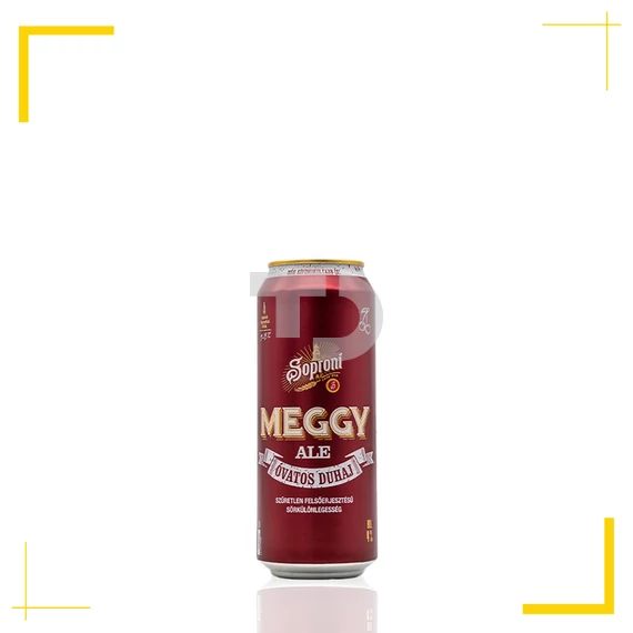 Soproni Meggy Ale Óvatos Duhaj sörkülönlegesség (4% - 0,5L)