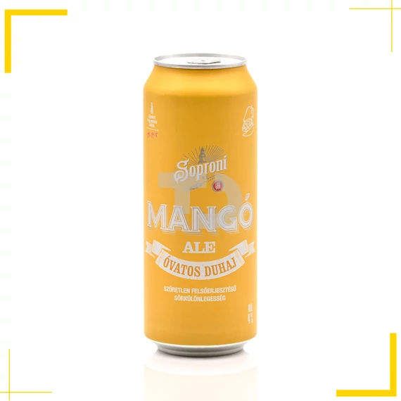 Soproni Óvatos Duhaj Mangó Ale szűretlen felsőerjesztésű sörkülönlegesség (4% - 0,5L)