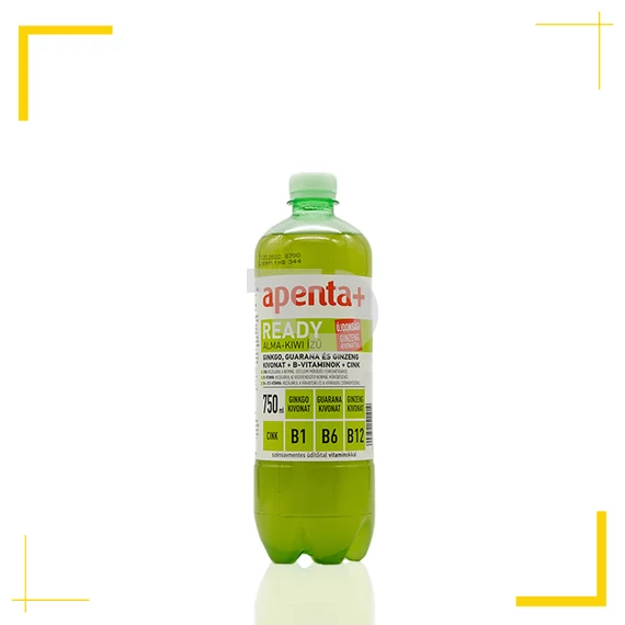 Apenta+ Ready Alma - Kiwi ízű ásványvíz (0,75L)