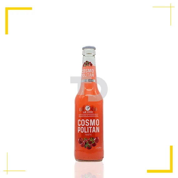 Le Coq Cosmopolitan ízű alkoholos ital (4,7% - 0,33L)